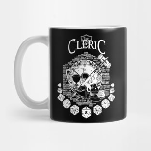 RPG Class Series: Cleric - White Version Mug